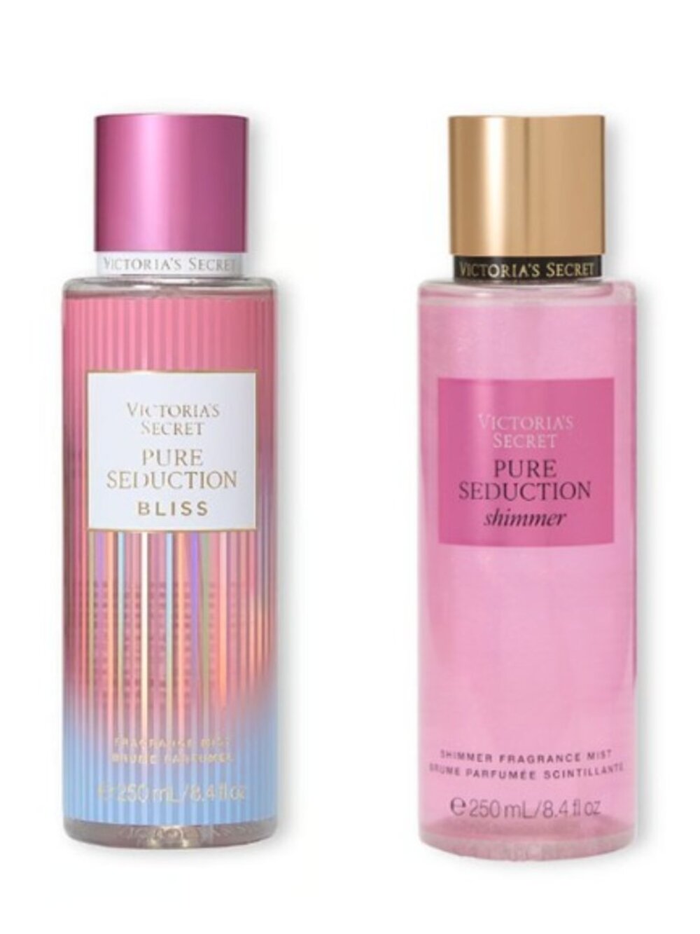 Victoria’s Secret Pure Seduction Bliss & Shimmer Fragrance Mist Set